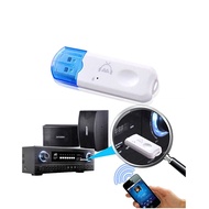 《Corner house》 USB Aux Bluetooth Car Kit อะแดปเตอร์รับสัญญาณเสียงเพลงไร้สายขนาดเล็กสำหรับวิทยุ FM ในรถยนต์ Mp3เครื่องเล่นลำโพง