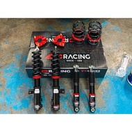 HONDA CIVIC 1.7 EM2/ES1 -Bc Racing v1 adjustable absorber with top mounting