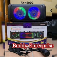 PORTABLE PARTY BLUETOOTH SPEAKER WITH MIC MODEL - RX-4207C
