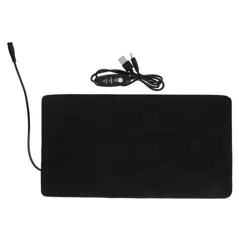 Waterproof USB Seedling Heat Mat Adjustable Temperature Portable 32.8x18x0.3cm Heating Pad Seed Germ