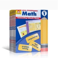 RRR666 “Evan-Moor Skill Sharpeners Math Grade Pre K/ K/1/2/3/4/5/6”Kindergarten-Primary School Stude