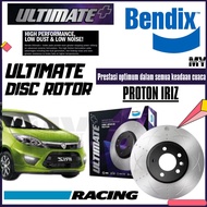 Bendix Ultimate+ Front Set Disc Rotor - Proton Iriz 2016 BR9655 ULT+