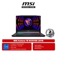 MSI Katana 15 B13VGK-2016 15.6'' FHD 144Hz Gaming Laptop