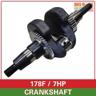 BBA Crankshaft 178F / 7HP Aircooled Diesel Engine