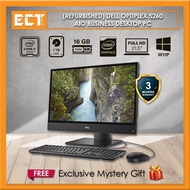 (Refurbished) Dell Optiplex 5260 AIO Business Desktop PC(i7-8700 4.60Ghz,1TB / 256GB / 512GB SSD,16G