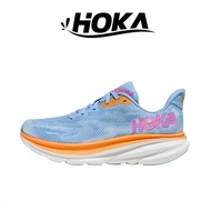 HOKA ONE ONE Clifton 9 รองเท้า ของแท้ 100 % สีฟ้าอ่อน