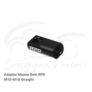 Konektor Adaptor Adapter Hose Brake Master Rem Atas RPD Radial Ke Nepel Selang Bengkok