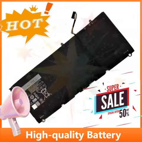 SWZY 90V7W 7.6V 56Wh Laptop Battery for Dell Xps 13 9350 9343 Replacement Battery JD25G