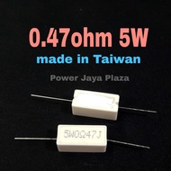 Resistor 0.47ohm 0,47ohm 5W 5Watt High Quality