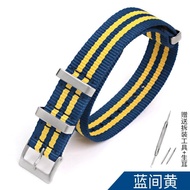 2024▲ XIN-C时尚8 Nylon canvas nato cloth strap for for-/Omega Seamaster 300 for/Tudor Black Bay Seiko No. 5 20mm