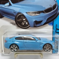 Diecast Hotwheels 1:64 bmw M4 biru/BLUE