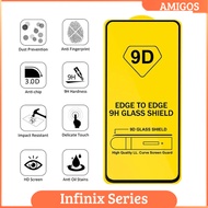 LAYAR Tempered Glass 9D Infinix Smart 6 5 Zero 20 Note 12 12i 6 9 Play 7 Lite H0t 10 12 Pro 11 11S 9
