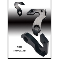 Trifox Bicycle Parts Aluminum Alloy Rear Derailleur Hanger HX8 Derailleur Hanger Tail Hook For Road 