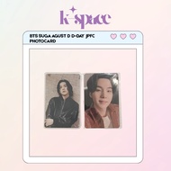 BTS SUGA AGUST D D-DAY JPFC PHOTOCARD