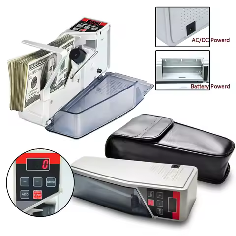 Worldwide Bill Cash Banknote Counter Money Currency Counting Machine Bill Cash Money Count Machine f