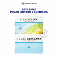 Island Map: Bali Island / Lombok Island / Sumbawa Island / Solar Gold - BB