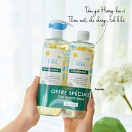 Klorane Bebe French shower gel – 2 in shampoo for newborns set 500ml