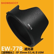 Serasi dengan Canon EW-77B Bayonet Lens Hood EF 35mm f1.4L II Generasi Kedua Lens Hood 72mm 4.6