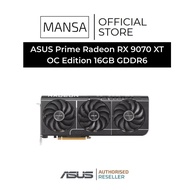 ASUS PRIME Radeon RX 9070 XT OC Edition 16GB GDDR6 Graphics Card