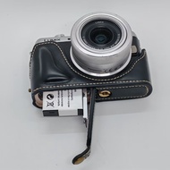 PU Leather Camera Half Case Grip for Panasonic Lumix GF10 GF9 GF8 GF7 Camera