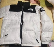 The North Face 女裝白色羽絨外套-M