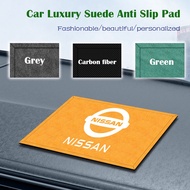 Nissan Nismo New Advanced Suede Anti Slip Mat Dashboard Phone Pad Small Item Storage Car Interior Ac