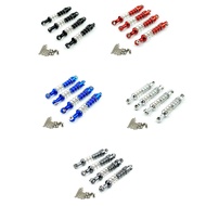 for MN D90 MN-90 MN99S WPL C14 C24 C34 RC Car 4Pcs Metal Shock Absorber Damper Upgrade Parts Accesso