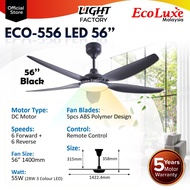 💡LED CEILING FAN💡DEKA F5DC LED PRO / FANZO TURBO LED Champion / ECOLUXE ECO-556LED DC Motor Ceiling 