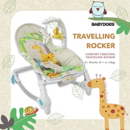 Babydoes Baby Bouncer Baby Rocker Bouncer NewBorn Toddler Traveling Rocker CH-1765
