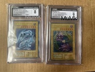 遊戲王卡 grading card cgc 8 9  20週年 金屬卡