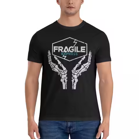 Men's Fragile Express HIGH QUALITY T Shirt Death Stranding 100% Cotton Tops Novelty Short Sleeve Rou