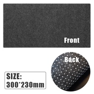 Deskmat Bahan Wool Felt / Deskpad Exclusive Taruh Keyboard Laptop / Extended PC Desk Mouse Pad