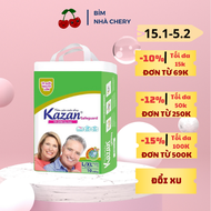 Tã dán người già Kazan  kháng khuẩn mềm mại siêu thấm hút chống tràn nhẹ thoáng chống hăm cho phụ nữ