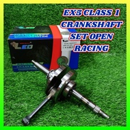 🔥READY STOCK🔥 LEO CRANKSHAFT SET OPEN RACING EX5 CLASS 1 PNP EX5 [ JET 8MM ]