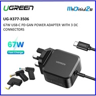 UGREEN *UG-X377-35063 67W USB-C PD GAN Power Adapter with 3 DC Connectors