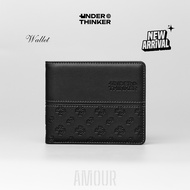 [NEW] AMOUR Monogram Horizontal Leather Wallet for Men and Women Multi-compartment Money and Card Ho