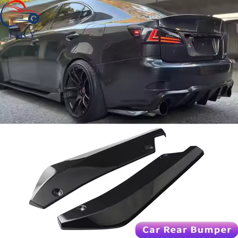 LAICY For Lexus IS250 IS350 06-13 Car Rear Bumper Splitter Diffuser Canard Wrap Spoiler Side Fender 