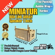 Box Sound Line Array Speaker 1 Inch