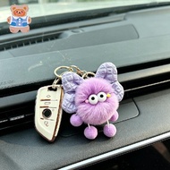 Cartoon Cute Bow Briquette Elf Doll Keychain