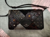 Coach cross body bag woc 手機包 wallet on chain 斜孭袋