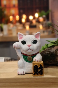 曙MUSE 彩色招財貓擺飾  辦公室 擴香石 手作 創意 擺飾