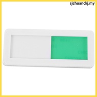 Washroom Vacant Occupied Door Sign Toilet for Bathroom Status Switch Universal Listing 7X3X0.3CM Men