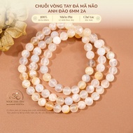 Jade Dan Tam - Cherry Agate Bracelet Chain 6mm 2A - Fire Element & Earth Element