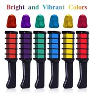 .Disposable Hair Dyeing Comb Hair Dyeing Chalk Party Paint Pen 6 Piece Set Hair Dyeing Stick