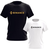 Crypto Men Casual T-shirt Microfiber Short Sleeve Binance T Shirt