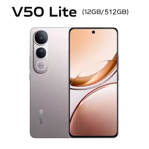 VIVO V50 Lite 5G original fashion mobile phone 12GB+512GB large memory/support NFC/6500mAh long batt