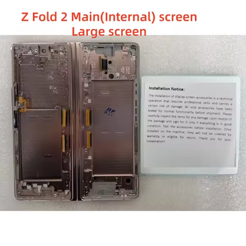 AMOLED For Samsung Z Fold 2 F916B F916B/DS F916U Internal Screen LCD Display Touch Screen Digitizer