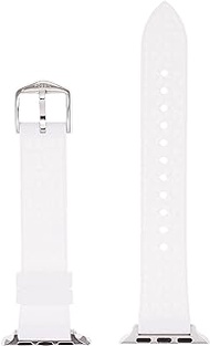 Fossil S380017 Women's Watch, Apple Watch Strap, Replacement Band, White, white, Luxury