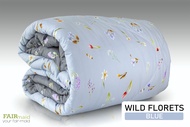 FAIRmaid ผ้านวมเย็บติด ลาย Wild Florets ขนาด 100นิ้ว x 90นิ้ว (เหมาะสำหรับที่นอน 6 ฟุต หรือ 5 ฟุต) /