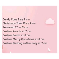 Cookie cutter Order contains 7 pcs